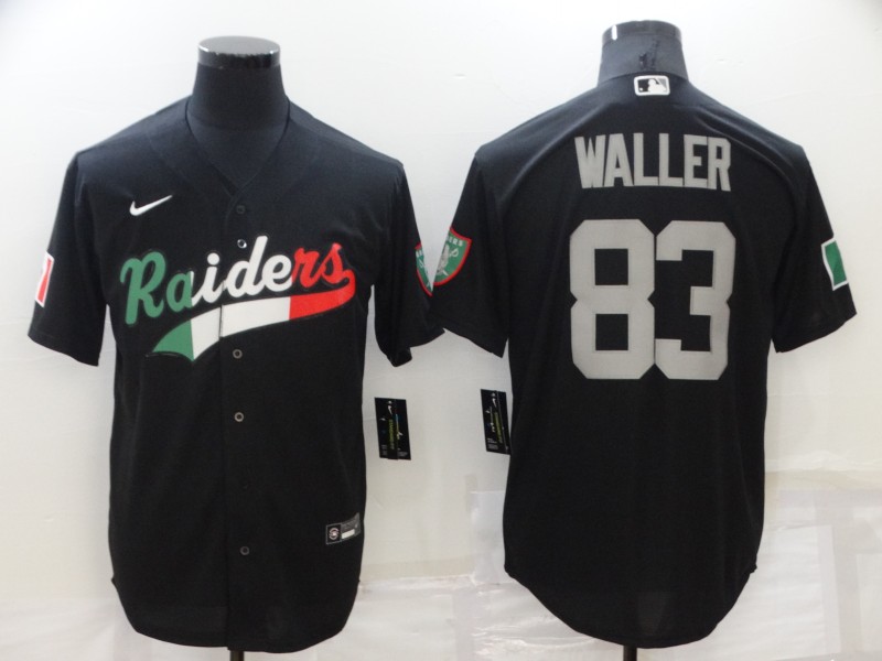 Men's Las Vegas Raiders Darren Waller #83 Black Jersey Joint Edition